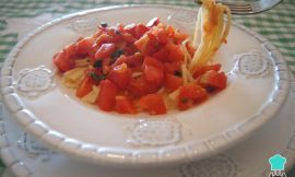 Receita de Macarrão de palmito simples