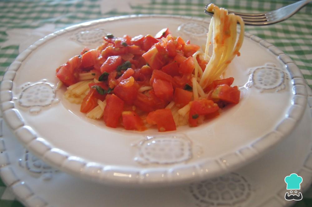 Receita de Macarrão de palmito simples Receita de Macarrão de palmito simples