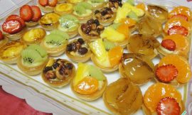 Receita de Mini tortas doces com frutas