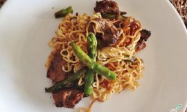 Receita de Miojo com carne bovina