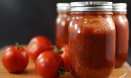Molho de Tomate Caseiro em Conserva Rápido e Fácil