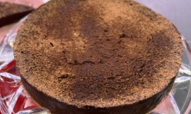 Mousse de Chocolate Assada da Ana Maria Braga