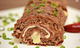 Rocambole de Carne Moída Recheado: Fácil e Irresistível
