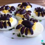 Receita de Ovos cozidos de Halloween
