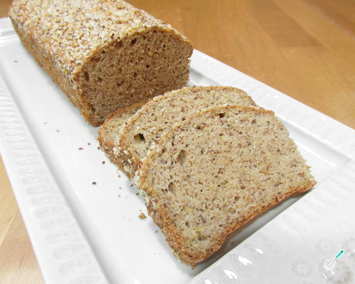 Receita de Pão paleo fofinho Receita de Pão paleo fofinho