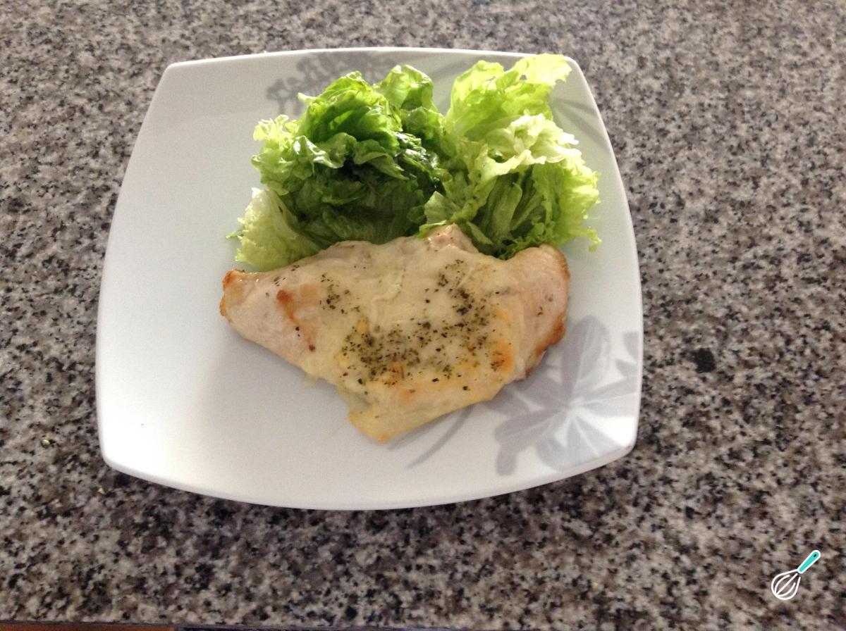 Receita de Peito de frango gratinado Receita de Peito de frango gratinado