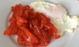 Receita de Pimentão vermelho caramelizado