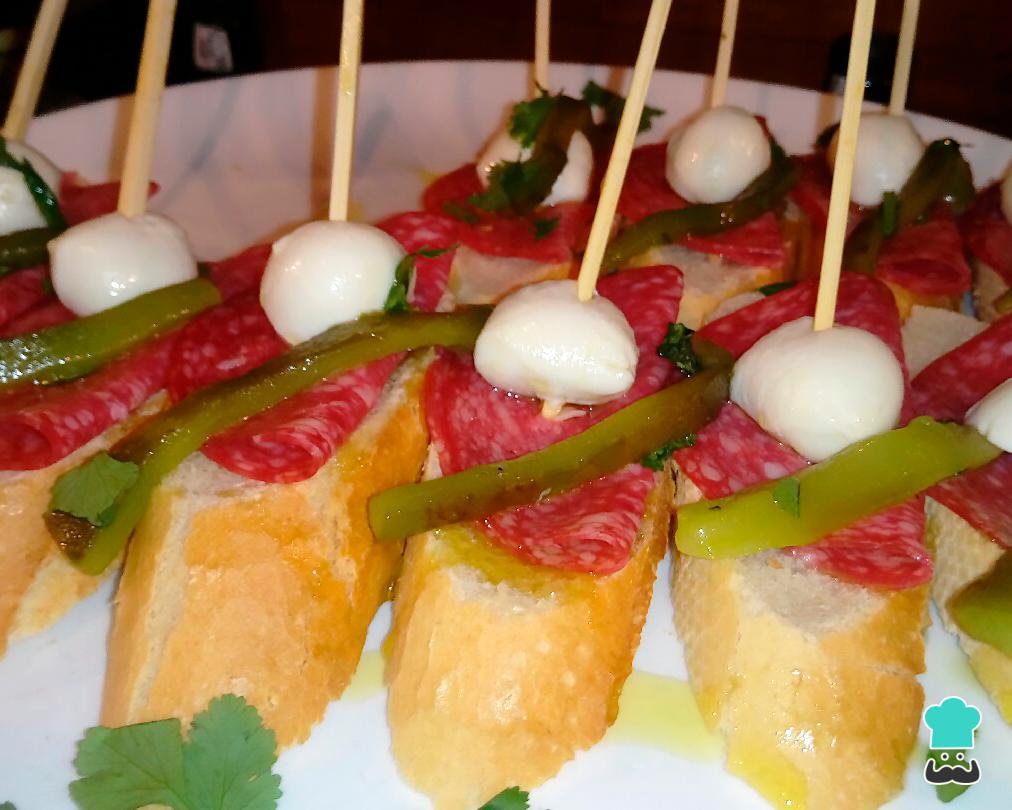 Receita de Pintxo espanhol fácil