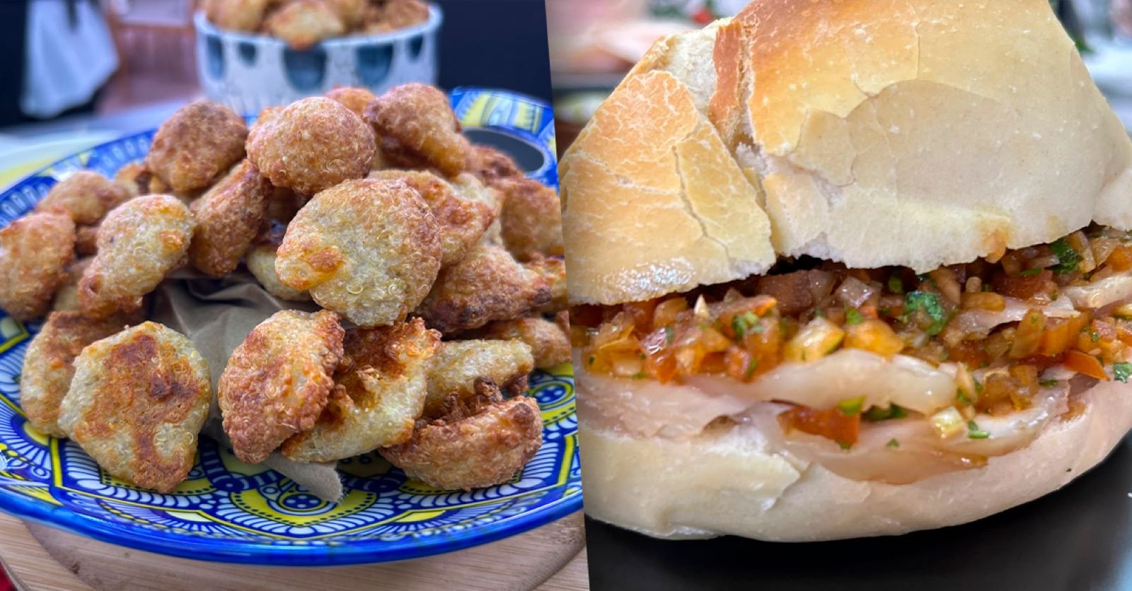 Salgadinho de Quinoa Crocante na Air Fryer