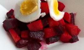 Receita de Salada de beterraba e cenoura cozida