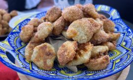 Salgadinho de Quinoa com Queijo na Air Fryer