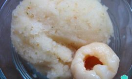 Receita de Sorvete de lichia