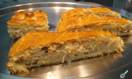 Torta de Frango com Farinha de Arroz Sem Glúten
