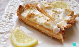 Receita de Torta de limão merengada