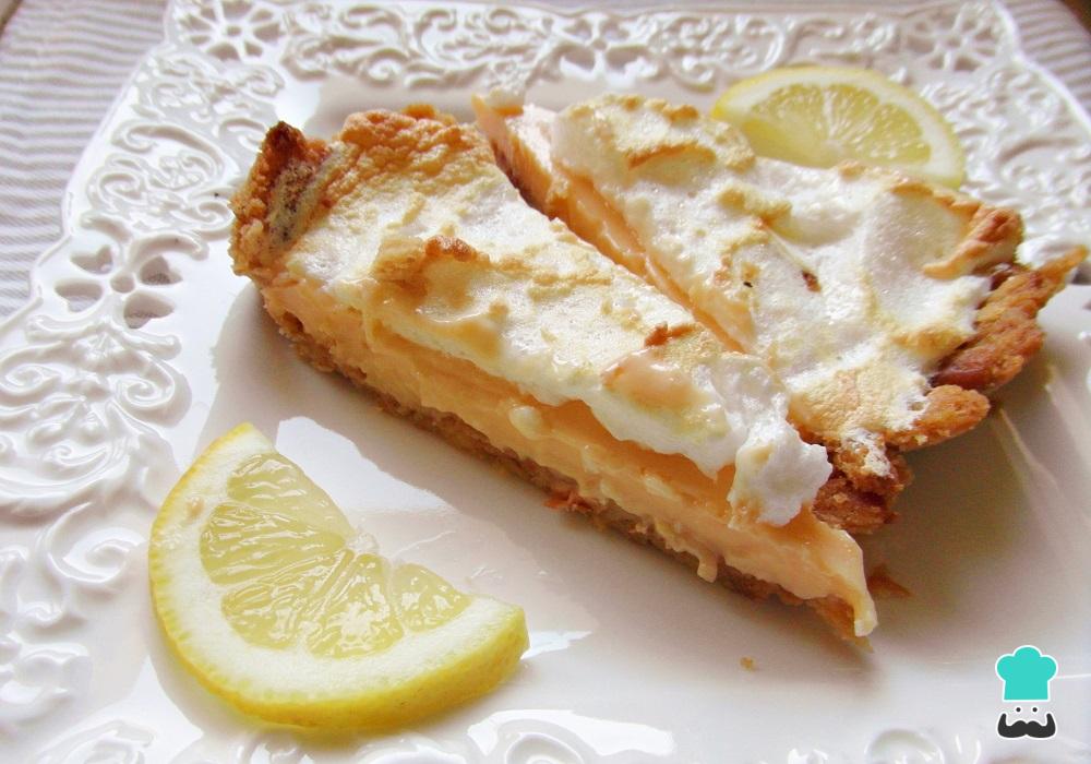 Receita de Torta de limão merengada