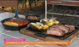 Parrilla Argentina do Thiago Oliveira com Chimichurri Defumado