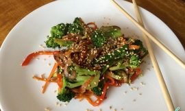 Receita de Wok de legumes