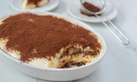 Tiramisù Vegano com Chia Saudável e Fácil