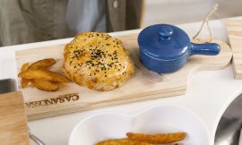 Hambúrguer Empanado Air Fryer: Massa Pastel e Goiabada