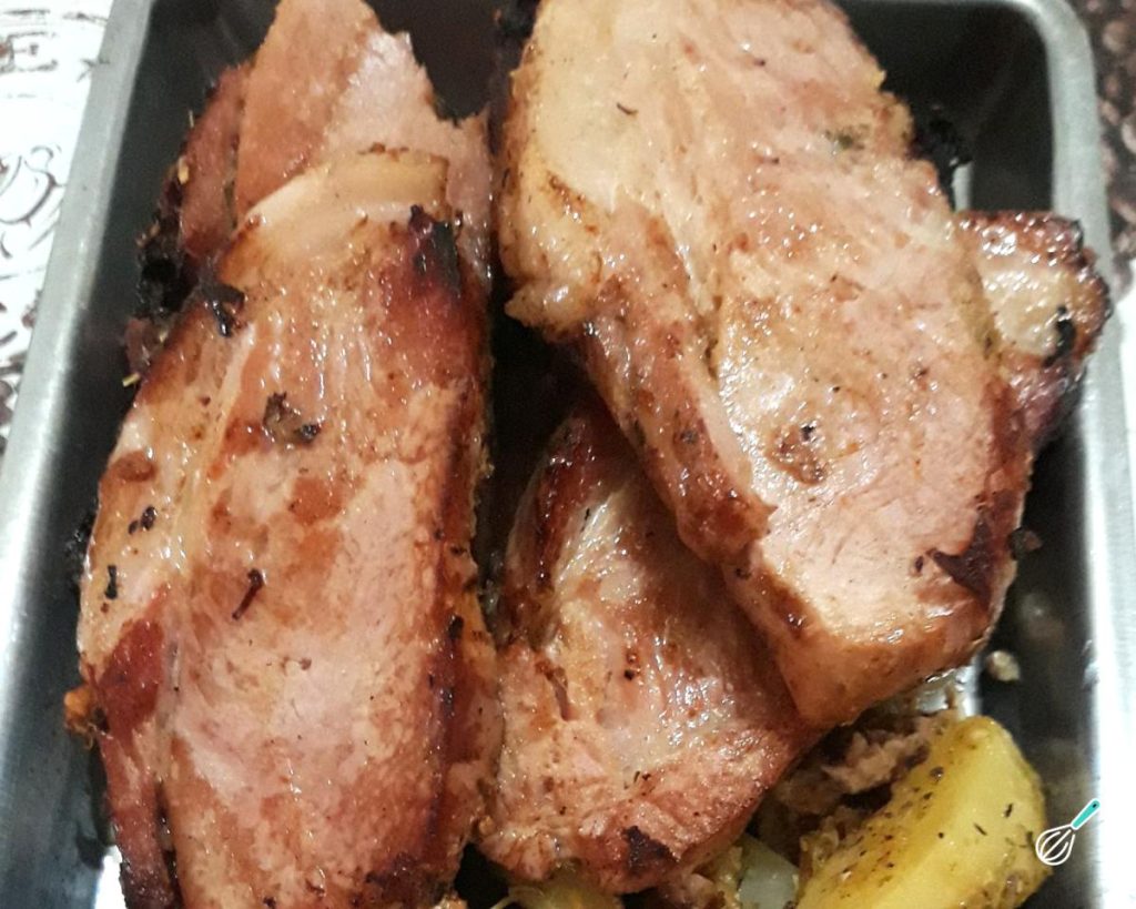 Receita de Alcatra suína com molho barbecue