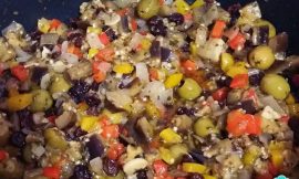Receita de Antepasto de berinjela com uva passa Receita de Antepasto de berinjela com uva passa
