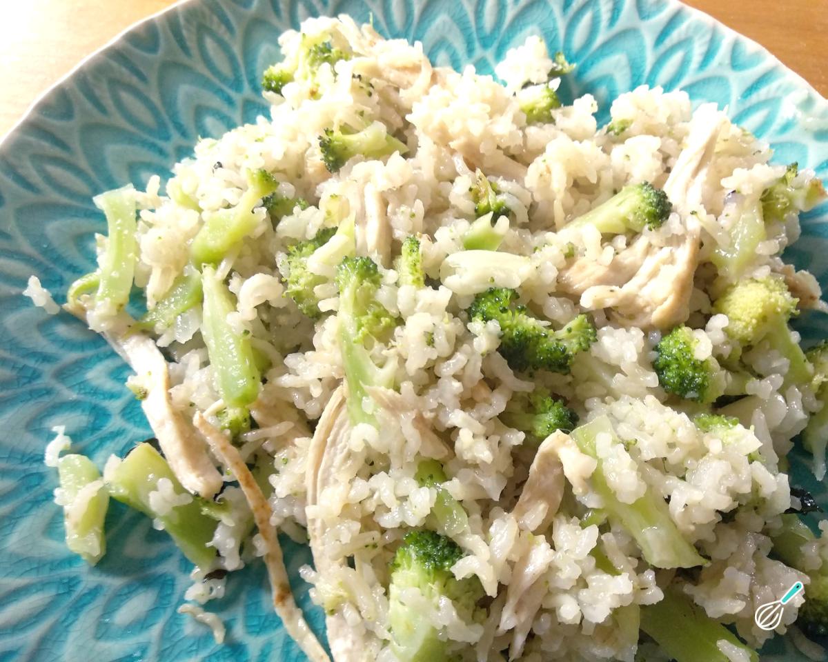 Arroz Integral com Brócolis Saudável e Fácil