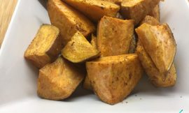 Receita de Batata doce assada