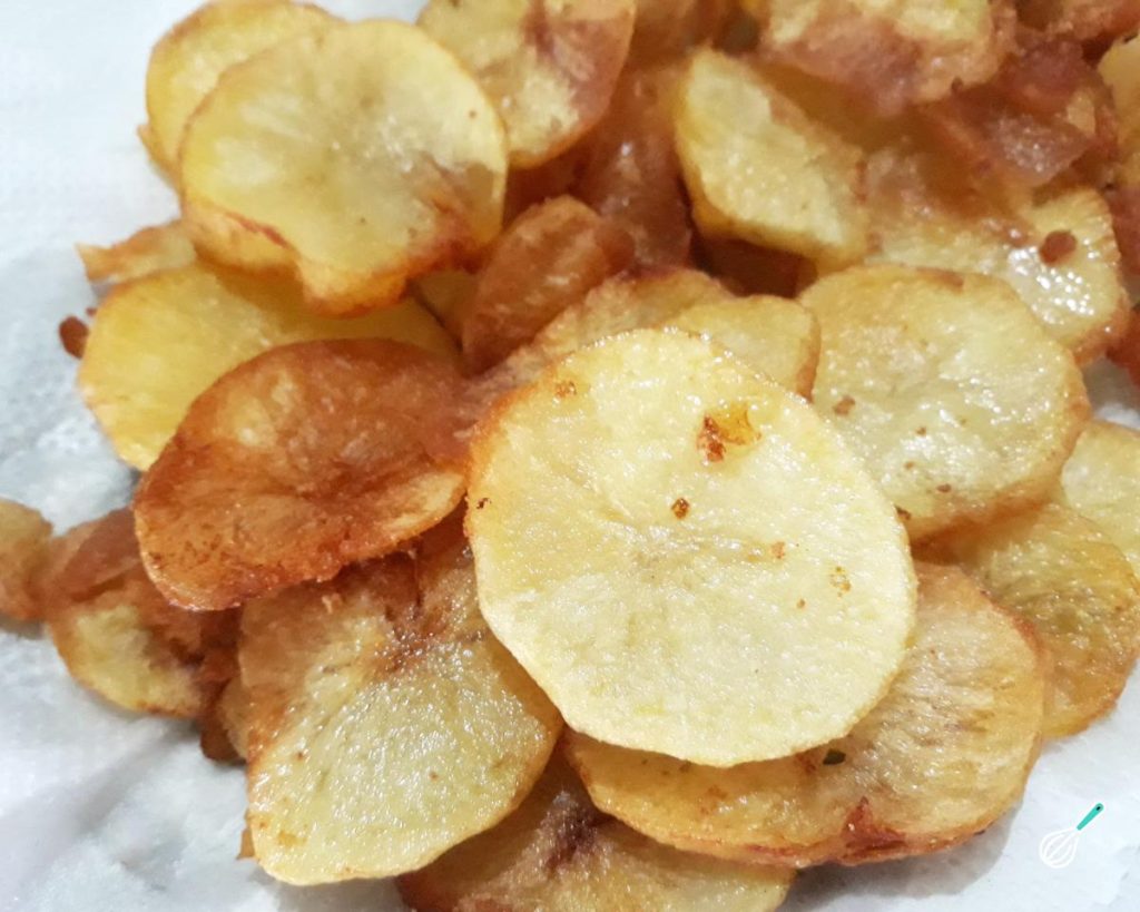 Batata Frita em Rodelas Crocante e Fácil Batata Frita em Rodelas Crocante e Fácil