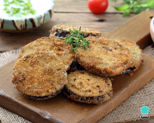 Receita de Berinjela frita bem sequinha