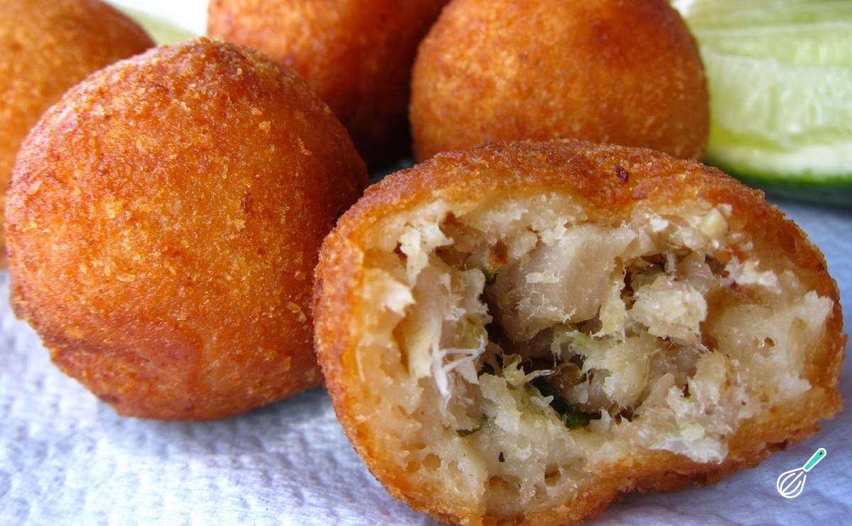 Bolinho de Pirarucu Crocante da Amazônia