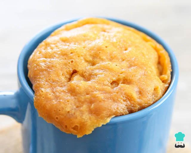 Receita de Bolo de caneca de laranja
