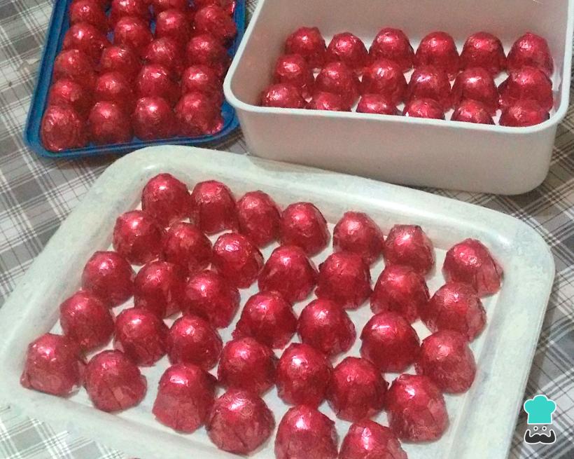 Receita de Bombom de chocolate caseiro para vender