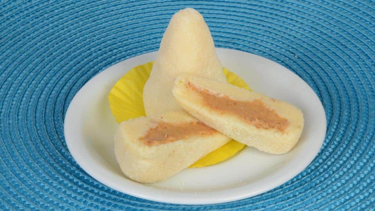 Coxinha de Ninho com Paçoca Cremosa Sem Fogo Coxinha de Ninho com Paçoca Cremosa Sem Fogo