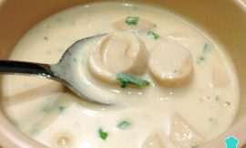 Receita de Creme de palmito