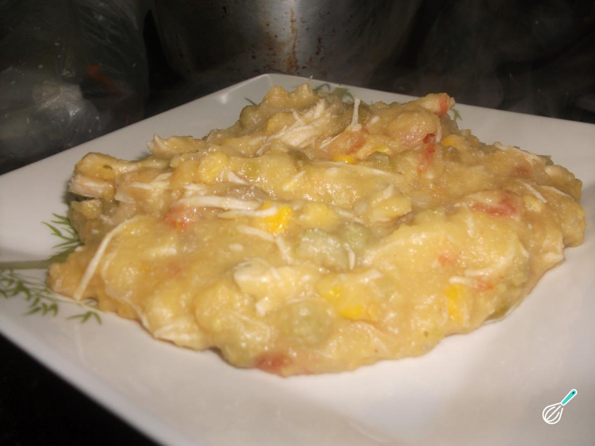 Receita de Cuscuz mole de frango Receita de Cuscuz mole de frango