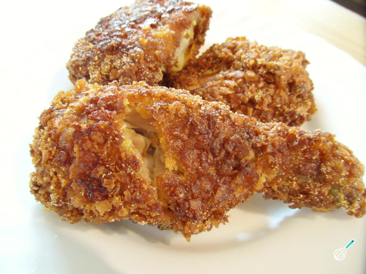 Receita de Frango frito e crocante do KFC Receita de Frango frito e crocante do KFC