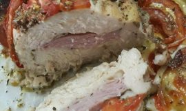 Receita de Frango recheado assado no forno