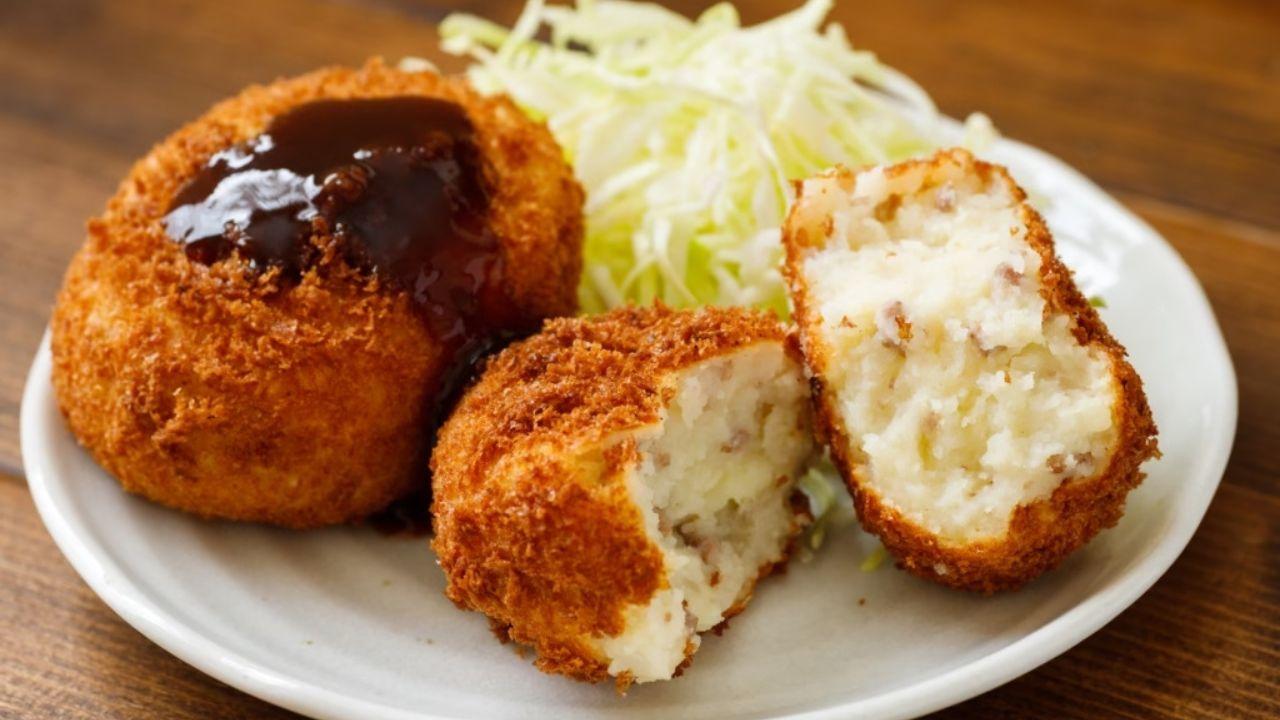 Como Fazer Croquete Japonês Korokke Crocante e Perfeito