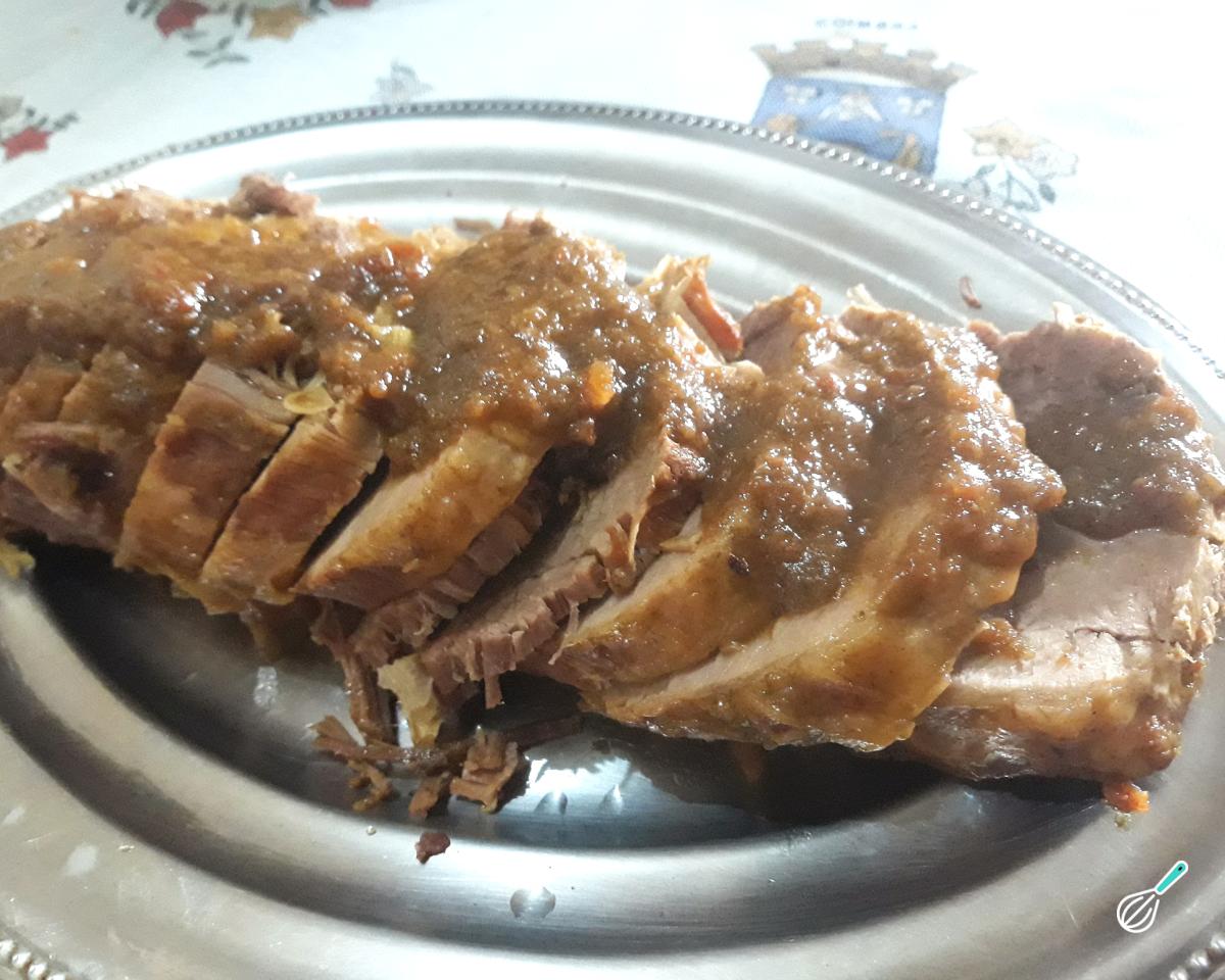 Receita de Lagarto assado na panela de pressão Receita de Lagarto assado na panela de pressão