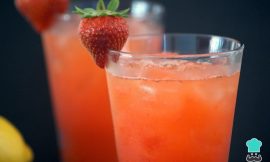 Limonada de morango Limonada de morango