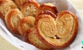 Receita de Palmiers caseiros