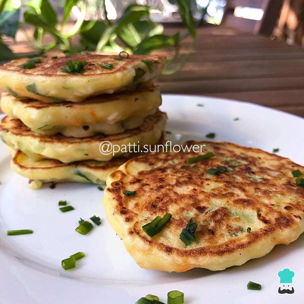 Receita de Panqueca de couve flor