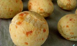 Receita de Pão de queijo com farinha de arroz (sem glúten)
