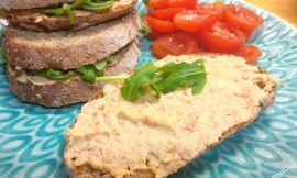 Receita de Patê de atum com ricota e cenoura