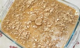 Receita de Pavê de paçoca com doce de leite Receita de Pavê de paçoca com doce de leite