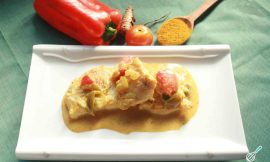 Receita de Peixe ao molho curry indiano