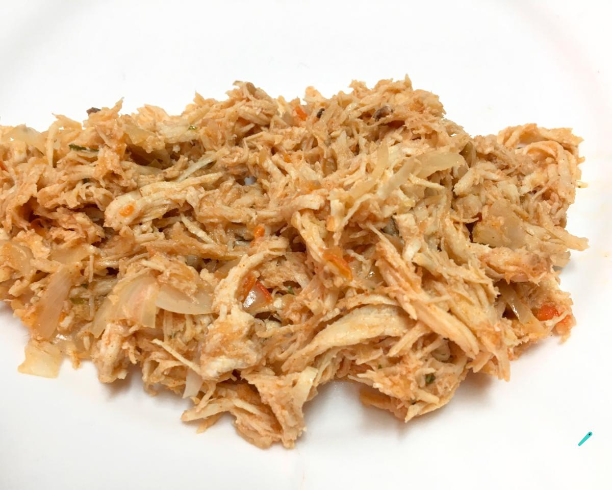 Recheio de Frango Desfiado Fácil e Suculento