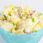 Salada de Batata com Maionese e Ovo Cremosa