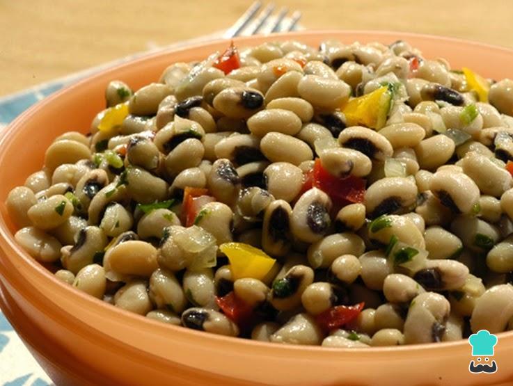 Salada de Feijão Fradinho Refrescante e Saudável
