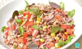 Salada de Legumes com Atum Refrescante e Fácil